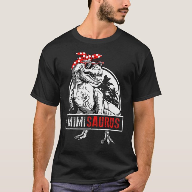 Camiseta Mimisauro T Rex Dinosaur Mimi Saurus Día S De La M (Anverso)