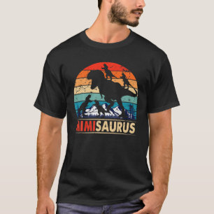 Camiseta Mimisaurus T Rex Mimi Dinosaur 4 niños Día de la M