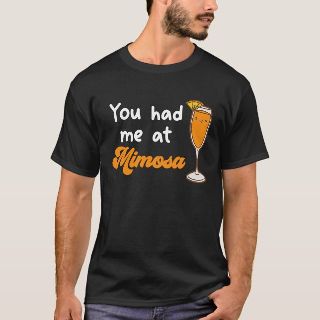 Camiseta Mimosa Cocktail Drinks Wine Champagne for Drinker (Anverso)