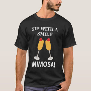 Camiseta Mimosa Sip Con Sonrisa Mimosa