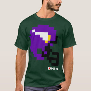 Camiseta MIN Actual Casco Tecmo Bowl