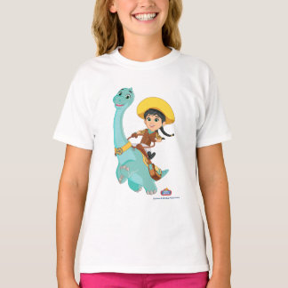Camiseta Min. y Clover | Feliz travesía de Cowgirl y Bronto