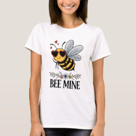 Camiseta Mina de abejas - Abeja con gafas de sol con forma 