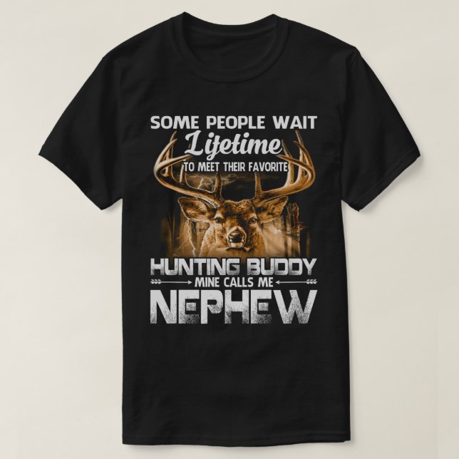 Camiseta Mina de Buddy de Caza de Vida Me Llama Padre NEPHE (Diseño del anverso)