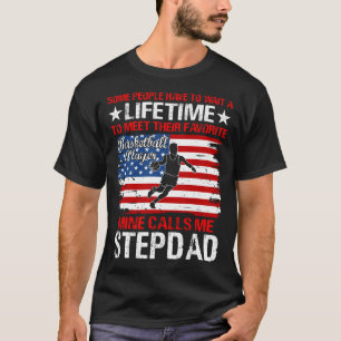 Camiseta Mina de jugador de baloncesto me llama STEPDAD