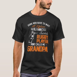 Camiseta Mina de jugador de rugby me llama regalo de abuelo