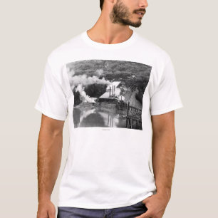 Camiseta Mina de oro en Valdez, fotografía de Alaska