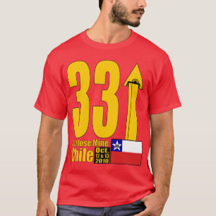 Camiseta Mina de San Jose, rescate del minero de Chile -