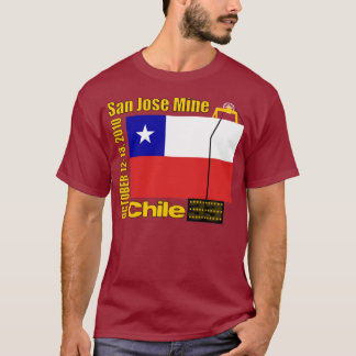 Camiseta Mina de San Jose, rescate del minero de Chile -