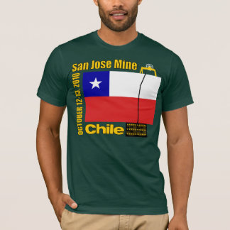 Camiseta Mina de San Jose, rescate del minero de Chile -