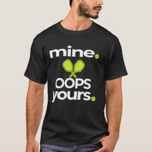 Camiseta Mina divertida de bolas de bolas de fogueo dice gr