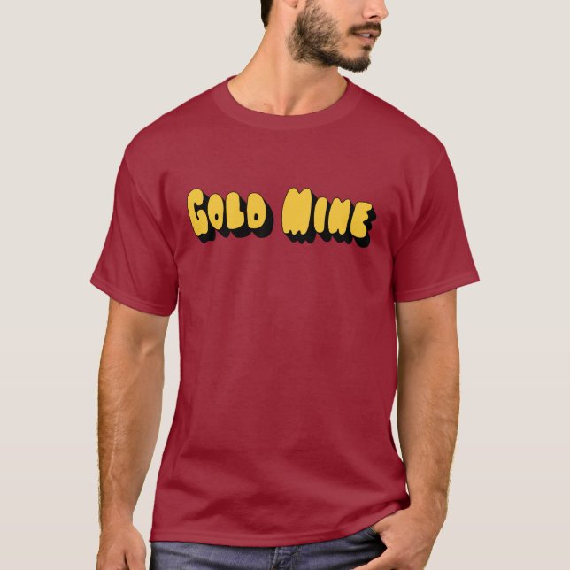 Camiseta Mina dorada (Anverso)