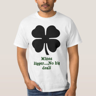 Camiseta Mina más grande….¡Ninguna gran cosa!