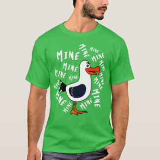 Camiseta Mina Mina Seagull Funny Bird Lover Beach Moda