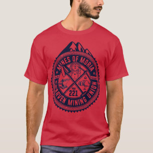 Camiseta Minas de Moria Dwarven Mining Union 1