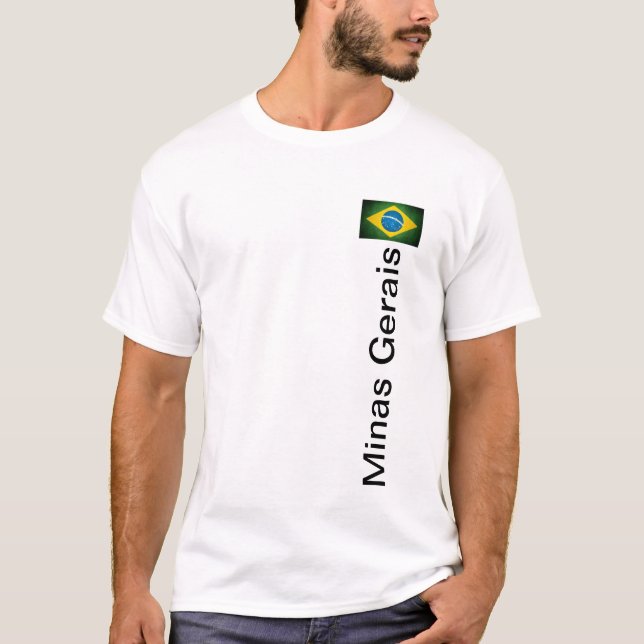 Camiseta Minas Gerais Brasil (Anverso)