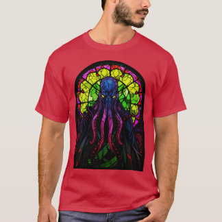 Camiseta Mindflayer de vidrio manchado