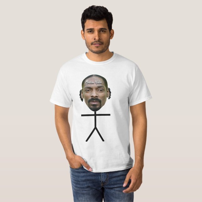 Camiseta Mindless Stickman of Snoop Dogg (Anverso completo)