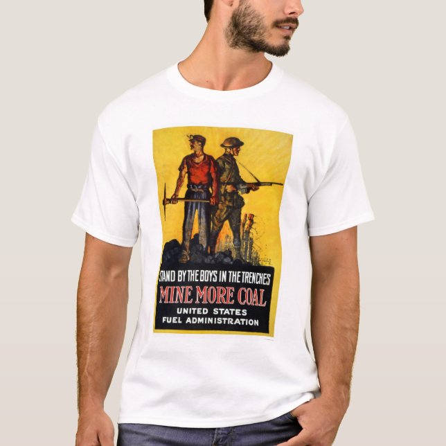 Camiseta Mine más carbón (Anverso)