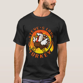 Camiseta Minecraft Steve's Lava Chicken Shirt