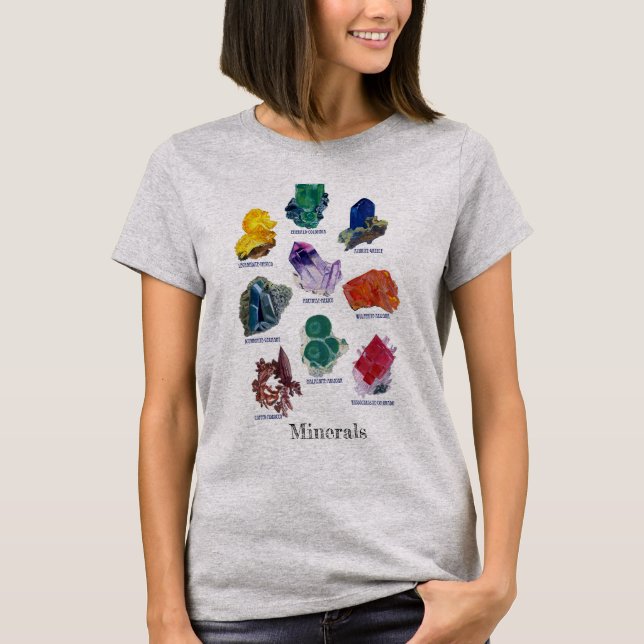 Camiseta mineral (Anverso)