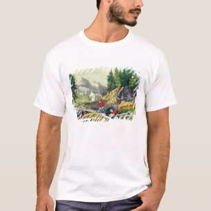 Camiseta Minería aurífera en California