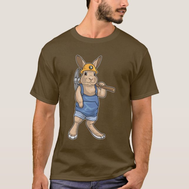 Camiseta Minería de Pickaxe (Anverso)