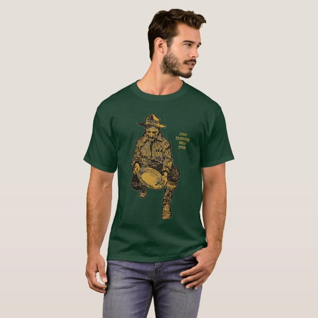 Camiseta Minero 1898 de la fiebre del oro de Alaska (Anverso completo)