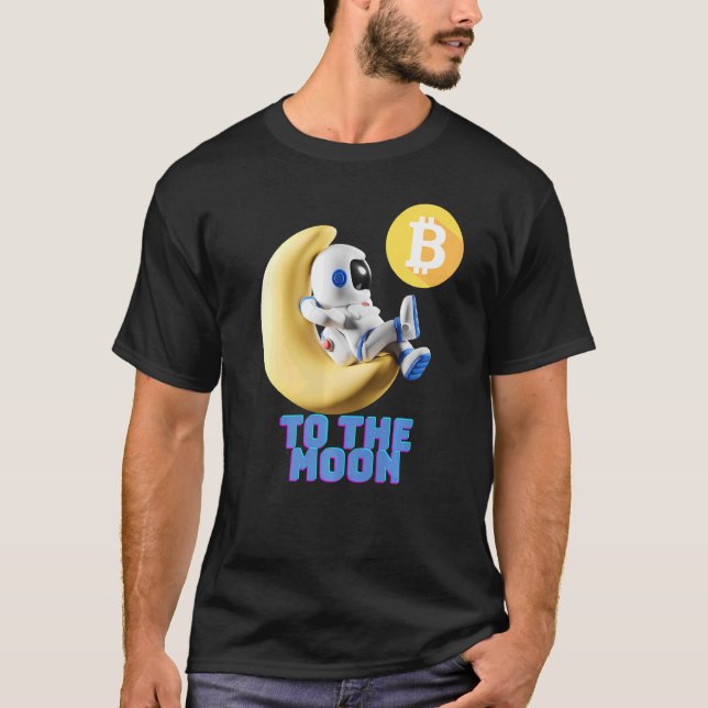 Camiseta Minero De Bitcoin A La Cryptocurrenc De La Cadena  (Anverso)
