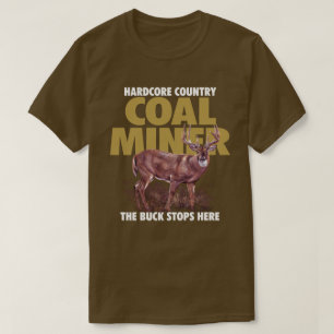 CAMISETA MINERO DE CARBÓN COUNTRY HARDCORE
