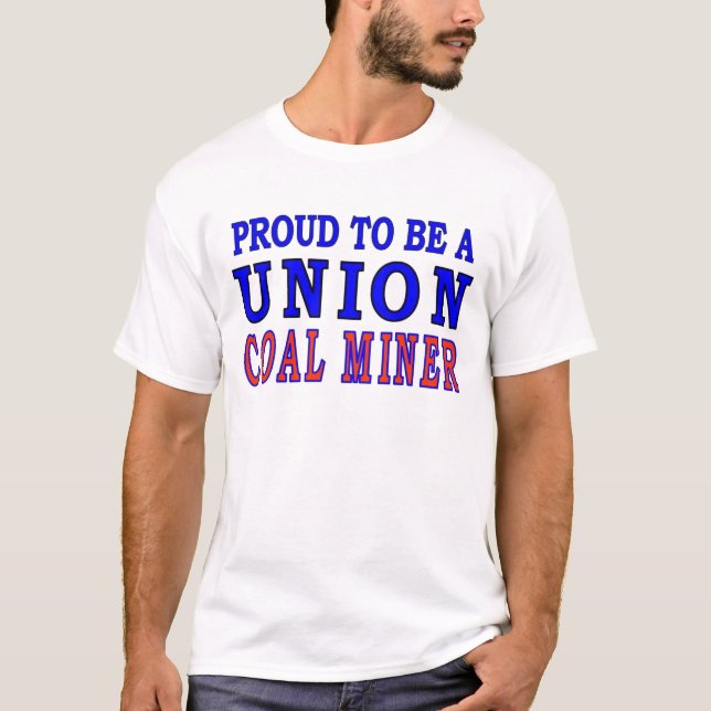 CAMISETA MINERO DE CARBÓN DE LA UNIÓN (Anverso)