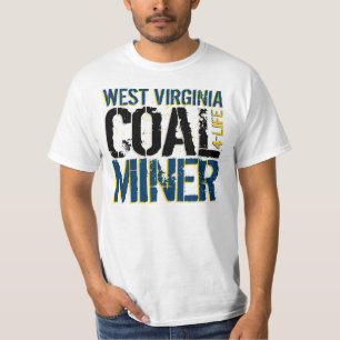 CAMISETA MINERO DE CARBÓN DE VIRGINIA OCCIDENTAL