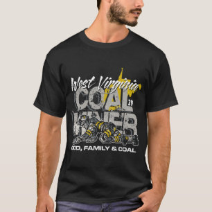 Camiseta MINERO DE CARBÓN DE VIRGINIA OCCIDENTAL por earl f