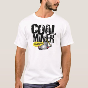 Camiseta MINERO DE CARBÓN, es una tradición familiar