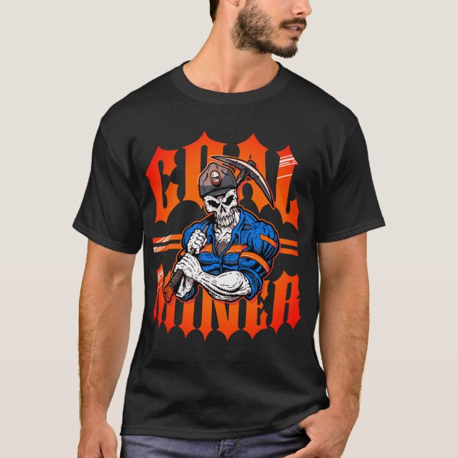 CAMISETA MINERO DE CARBÓN REAPER (Anverso)