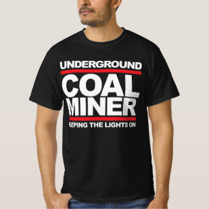 CAMISETA MINERO DE CARBÓN SUBTERRÁNEO