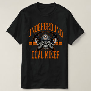 CAMISETA MINERO DE CARBÓN SUBTERRÁNEO