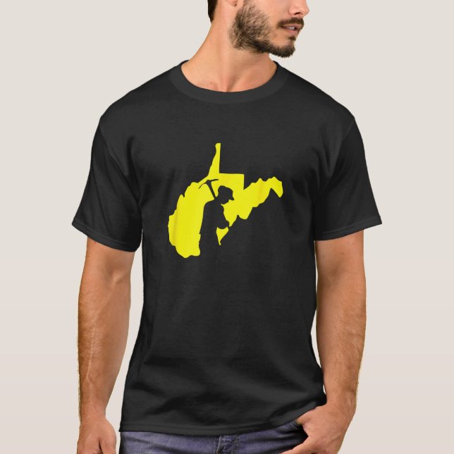 Camiseta Minero de carbón WV (Anverso)