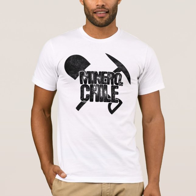 Camiseta MInero de Chile (Anverso)