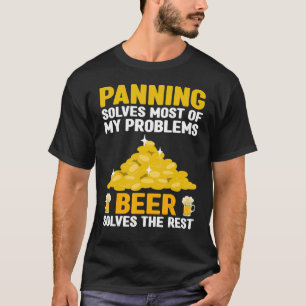 Camiseta Minero de oro Gold Panner Gold Mining