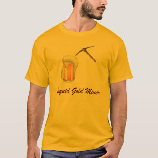 Camiseta Minero de oro líquido