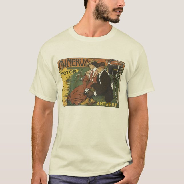 Camiseta Minerva Motor, Amberes (Anverso)
