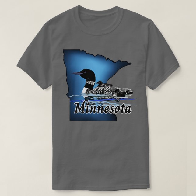 Camiseta Minesota Loon (Diseño del anverso)
