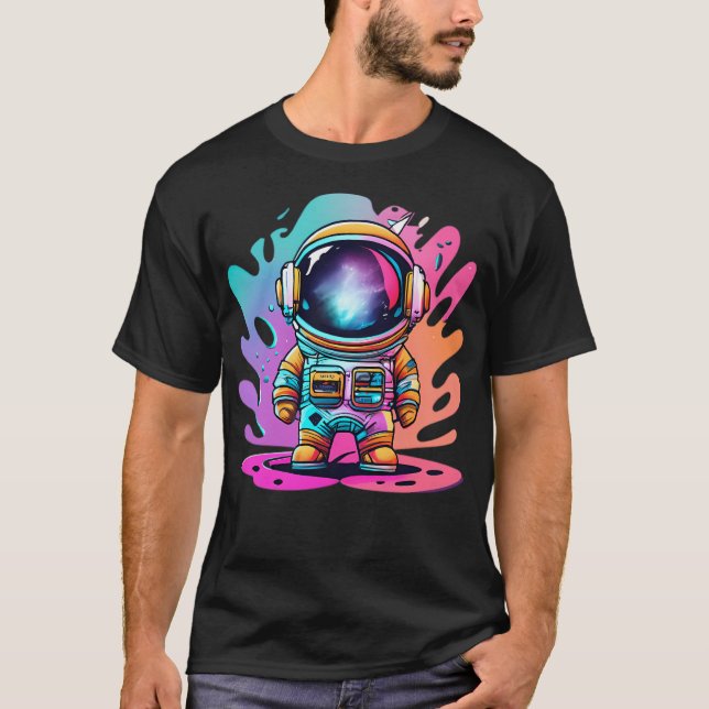 Camiseta Mini astronauta (Anverso)