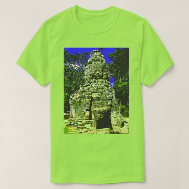 Camiseta Mini Bayon [Redux] ... Siem Reap, Camboya (Diseño del anverso)