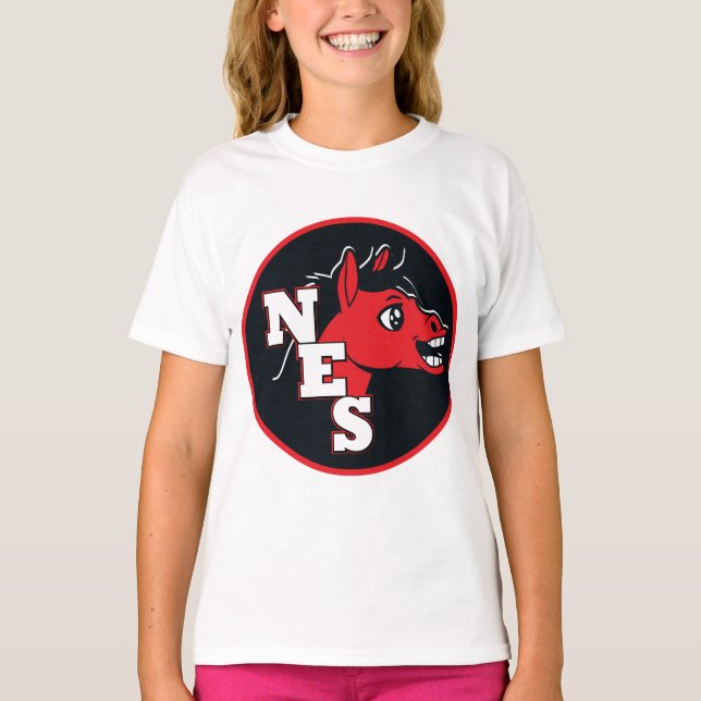 Camiseta Mini béisbol T de la mula de NES (Anverso)