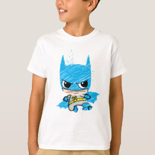 Camiseta Mini boceto de Batman