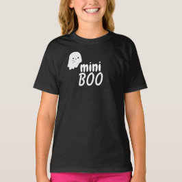 Camiseta Mini BOO Halloween Chica de coincidencias de la fa