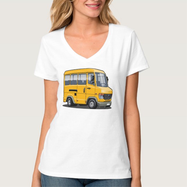 Camiseta mini bus personalizado (Anverso)