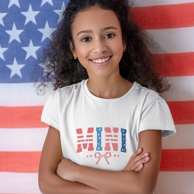 Camiseta Mini Cinta cúpula vintage 4 de julio (Subido por el creador)